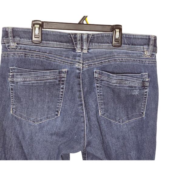 Democracy Ab Technology Women Stetchy Med Wash Blue Jeans Soft Comfortable Sz 12 - Picture 6 of 7